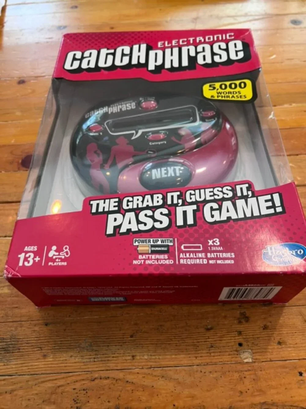Hasbro Catch Phrase Electronic Handheld Game Vintage, Original Box, Never Used